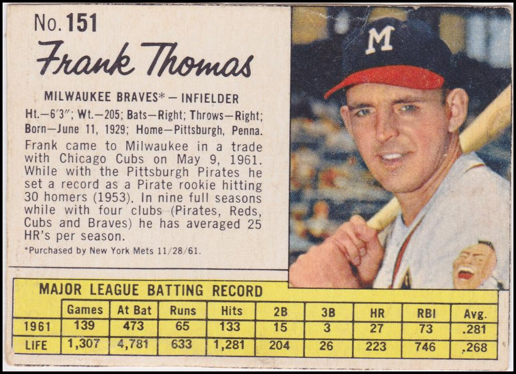 151 Frank Thomas